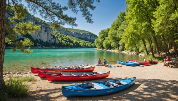 Que faire dans un camping en ardèche du sud au bord de la rivière ?