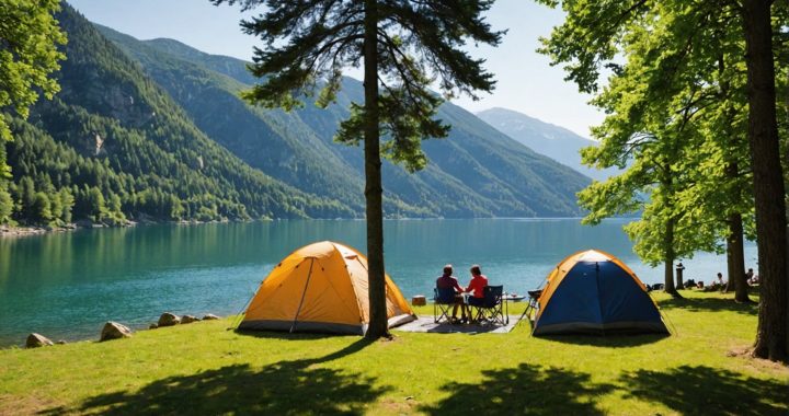 Découvrez les plaisirs du camping paca aux rives du lac